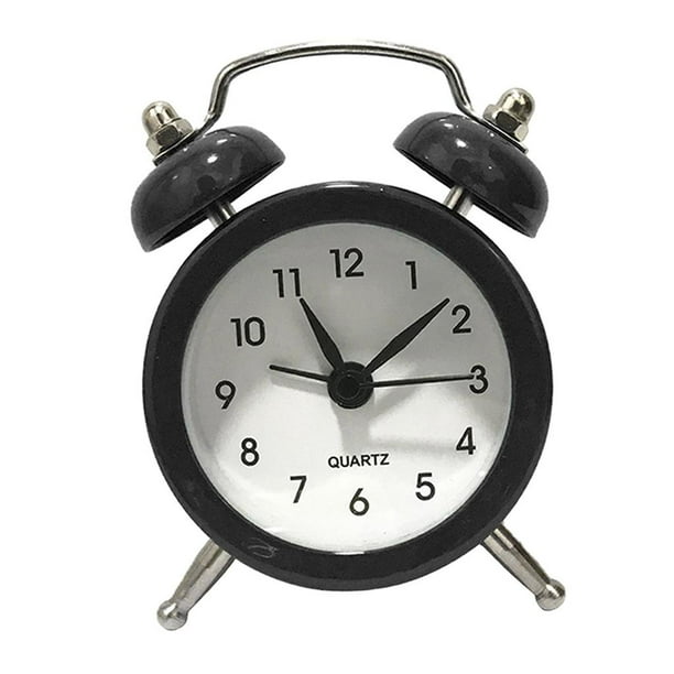 2x Retro Metal Reloj de Despertador Campana Doble tiempo de tiempo de tiempo de Temporizador de de perfecl Despertador de escritorio Walmart en linea