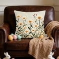 thumbnail image 2 of Pillowcase For Bedroom Bedding And Sofa Decor 45 cm x 45 cm Polyester Beige, 2 of 6