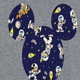 thumbnail image 3 of Mickey & Friends - Space Pattern - Women's Short Sleeve Graphic T-Shirt, 3 of 5
