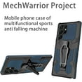 thumbnail image 6 of Case for Galaxy S24 FE,Military Grade Protection [Built-in Back Clip Kickstand] [Magnetic Car Holder] Dual-Layer Heavy Duty TPU+PC Shockproof Phone Case for Samsung Galaxy S24 FE 5G,2024 (Black), 6 of 9