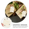 thumbnail image 3 of 100pcs Christmas DIY Tags Merry Christmas Bookmark Christmas Small Cards, 3 of 5