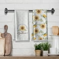 thumbnail image 2 of Sunny Sunflower Funny Kitchen Towels,18x26 Inch,Spring Summer Seasonal Fast Drying Tea Dishcloth,Decorative Hand Towel for Bathroom,Home décor Set,Gift for New Home Hostess Mom Housewarming, 2 of 6