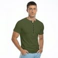 thumbnail image 5 of HAOMEILI Men's Henley Shirts Short/Long Sleeve Button T-Shirt Lightweight Fashion Casual Pullover Shirt, 5 of 6