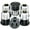 6, variant on 16 Pack, Light Socket Plug Adapter, Convert Light Bulb Socket to Outlet Adapter (White).