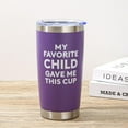 thumbnail image 2 of Christmas Gifts for Mom from Daughter Son, Mom Birthday Gifts, Funny Coffee Tumbler for Women Grandma (20oz, Purple), 2 of 6