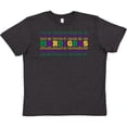 thumbnail image 3 of Inktastic Mardi Gras Mirror Words Youth T-Shirt, 3 of 5