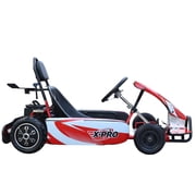 X-Pro Rambler 700W Brushless Electric Pedal Go Kart 350w*2 Racing Drifting Go Karts for Kids