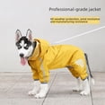 thumbnail image 4 of Chubasquero para perros, poncho impermeable para cuatro patas, peluche, pomi, ropa para mascotas para días lluviosos, perros pequeños y medianos, Bixiong, 4 of 6
