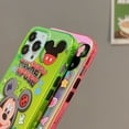thumbnail image 4 of Carcasa Para iPhone 14 13 Pro Max 12Pro Moda Color Láser De Dibujos Animados Mickey Minnie Mouse Pareja Mate Suave TPU Antiarañazos A Prueba De Golpes Funda De Teléfono Caídas Protectora, 4 of 4