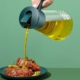 thumbnail image 3 of Wosthever Dispensador de aceite de mano, botella abierta automática, recipiente sin goteo, olla de vinagrera recargable, cocina, accesorios para Cocina y Comedor Verde, 3 of 6