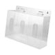 thumbnail image 4 of Soporte dispensador de guantes de acrílico con tapa, caja para guantes, montaje en pared, transparente para 3 cuadrículas, 4 of 9