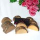 thumbnail image 1 of Decoración hogareña Gwong 10 unids / set Creative Photo Holder Eco-Friendly Wood Natural Stump Shape Forma Soporte para el hogar Gwong 21076407, 1 of 6