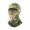 Dark Green, variant on GobdXE Camo Print Adult Balaclava Face Neck Gaiter Winter Windproof Warm Thermal Outdoor Sports Face Covering Size:One Size