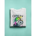 thumbnail image 3 of Open Your Music Dj. Sweatshirt Men -Image by Shutterstock, Male 5X-Large, 3 of 4