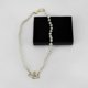 thumbnail image 5 of White Pearl and Crystal Rhinestone Necklace with Celestial Design, 5 of 5