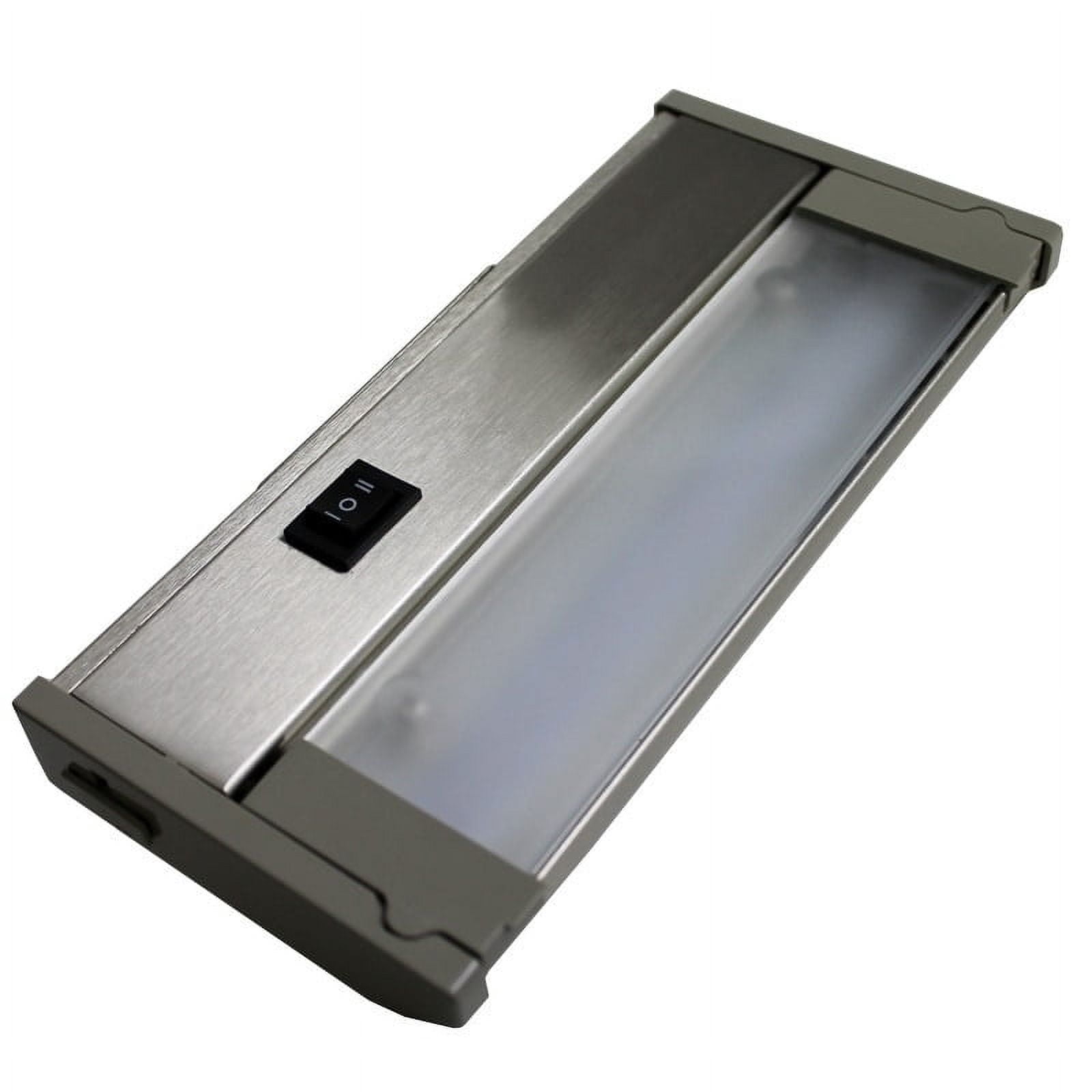 AQ Lighting 8" Aluminum LED Under Cabinet Kitchen Overhead Lighting in Bronze
