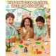 thumbnail image 5 of Juego de minifiguras de animales impresas en 3D Aousin, 36 unidades, para niños, 5 of 7