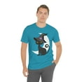 thumbnail image 6 of Bella Canvas 3001 Halloween Cat Shirt, Witchy Cat Bella Luna T-Shirt, 6 of 10