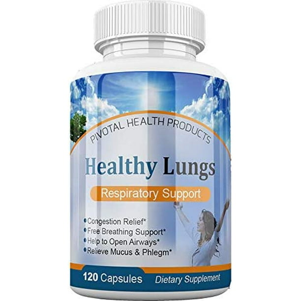 Healthy Lungs 120 capsules A all Natural Lung Health Supplement that