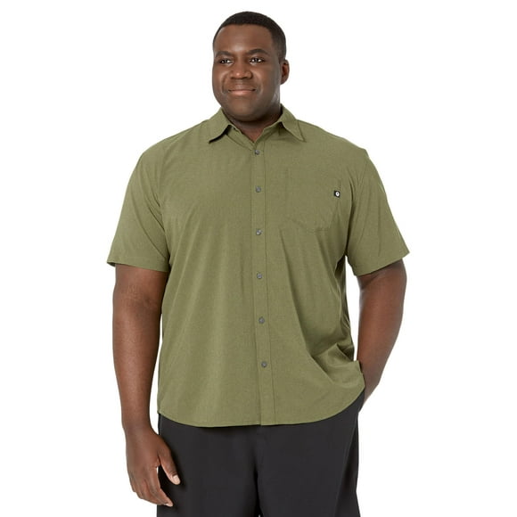 MARMOT Big & Tall Aerobora Short Sleeve Winter Moss 1XT