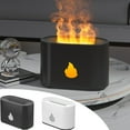 thumbnail image 1 of Difusor Usb con Efecto de Llama, Vapor Relajante de Aromaterapia, Funcionamiento Silencioso, Luz Nocturna Portátil, Spa para Casa o Oficina, Ambiente Romántico, Regalo para Ocasiones Especiales, 16 X, 1 of 6