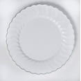 thumbnail image 2 of chef handler elite scalloped edge plastic dinner plate, 2 of 4