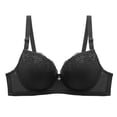 thumbnail image 4 of MDUKONU Women's Padded Underwire Bra, Full Coverage T-Shirt Bras for Women, Convertible, Seamless Black 42, 4 of 8