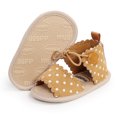thumbnail image 6 of FDDMis Baby Shoes 12-18 Months Baby Size 3 White Baby Ballerina Shoes for Girls 4-6 Girls Size 10 Shoes Boys Shoes Size Little Kid Fancy Shoes, Yellow 12-18 Months, 6 of 8