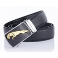 thumbnail image 4 of Bangcool Ceinture pour Homme Classique Ajustable Ceinture Décontractée Ceinture à Cliquet Ceinture Habillée avec Boucle Automatique, 4 of 7