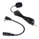 thumbnail image 1 of Micrófono externo negro de 3,5 mm con clip y cable adaptador para GoPro Hero4 3/3+ Nikou, 1 of 15