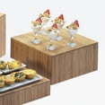 thumbnail image 2 of Cal Mil Midnight Bamboo Cube Riser, 12 x 12 x 6 inch -- 1 each., 2 of 2