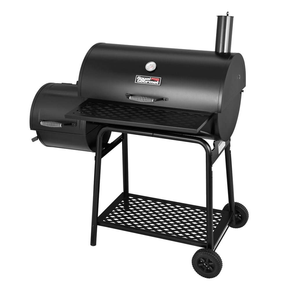 Royal Gourmet CC1830F Charcoal Grill with Offset Smoker, 800 Square