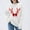 White, variant on Hueook Christmas Sweaters for Women Fashion Women's Casual Solid Color Long Sleeve Round-Neck Blouses Shirts Tops Sweater Yellow 3X