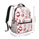 thumbnail image 2 of Disketp Red Lips Mochila Estampada para Hombre y Mujer – Mochila Ligera Clásica con Múltiples Bolsillos para Universidad, Trabajo y Viajes-One Size, 2 of 5