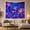 Jellyfish Glow, variant on Affectionate Sea Otters Floating with Glowing Jellyfish Dreamy Digital Art for Ocean Lovers Bioluminescent Wall Decor Housewarming Gift Tapestry Wall Hanging for Bedroom and Living Room