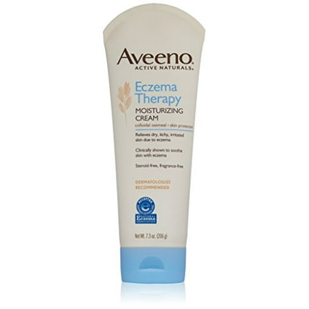 Aveeno Eczema Therapy Moisturizing Cream 7.3 oz. (Pack of 2) - Walmart.com