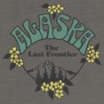 thumbnail image 2 of Junior's Lost Gods Alaska The Last Frontier Mountains  Sweatshirt Heather Gray Medium, 2 of 3