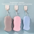thumbnail image 4 of Inteprter Esponja de ducha para niños, exfoliante, removedor de piel muerta, limpieza profunda, depurador de baño Juegos de accesorios de baño, 4 of 6