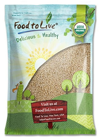Food To Live Organic Royal White Quinoa (Raw, Whole Grain, Non-GMO, Bulk) (20 Pounds)