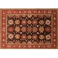 thumbnail image 1 of Ahgly Company Indoor Rectangle Oriental Orange Industrial Area Rugs, 4' x 6', 1 of 4