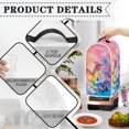 thumbnail image 4 of HELLHERO Colorful Butterfly Pattern Design Mixer Blender Cover 1Pcs Polyester 15.94"H x 9.45"L x 7.28"W for Kitchen Home Dustproof, 4 of 6