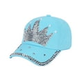 thumbnail image 5 of WCJM Sun Hats For Women Polyester Duck Tongue Cap Blue Visors One Size, 5 of 5