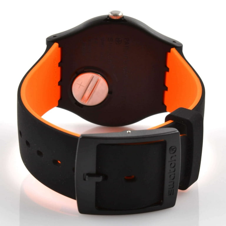 Swatch Orangeboost Semi-transparent Dial Unisex Watch