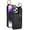 Black, variant on Case For IPhone 16/16Plus/16Pro/16Pro Max, Invisible Bracket Card Slot Shell 360 Rotating Finger Ring Cover Anti-Slip Interior Case