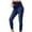 Blue, variant on Women's Maternity Jeans Jeggings - Full Panel Pull-on, Ripped Distressed, Stretchy Skinny