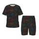 thumbnail image 1 of Balery Gamepad Joystick Game Conjunto de Pijama Infantil de Manga Corta con Estampado – Ropa de Dormir de Algodón Suave-4X-Large, 1 of 6