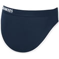 thumbnail image 3 of Women's G-III 4Her by Carl Banks Navy New York Yankees Southpaw Bikini Bottom, 3 of 3