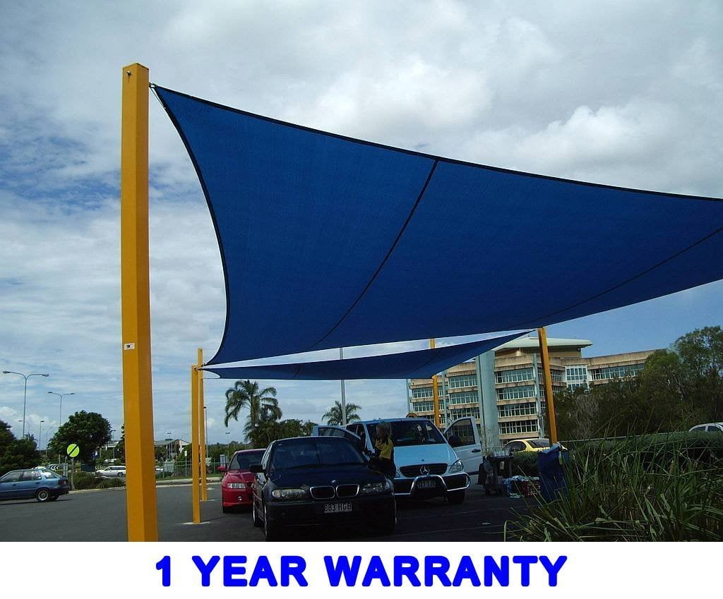 Quictent New Outdoor 24' x 24' Square Sun Shade Sail ...