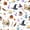 Cream White, variant on Homewish Spooky Halloween Themed Twin Quilt Set,Witch Hat Skull Pumpkin Candy Pattern Twin Coverlet Set,Gray Black,2-Piece