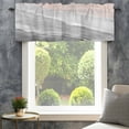 thumbnail image 4 of Gray Black Coastal Wave Farmhouse Short Window Curtain Valances, Summer Modern Ocean Beach Rod Pocket Kitchen Valances for Living Room Bedroom Bathroom Cafe 42" x 18", 4 of 8